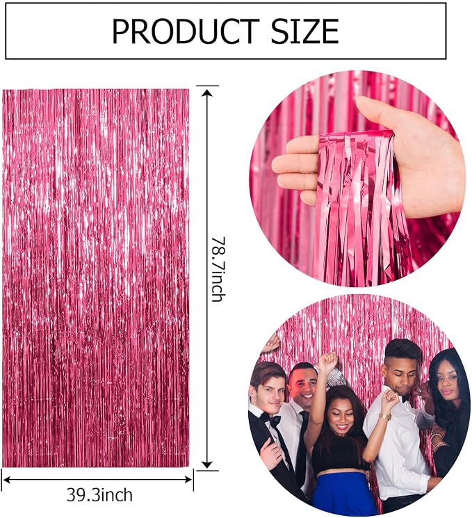 20 Pack Pink Backdrop Decorations - Image 7