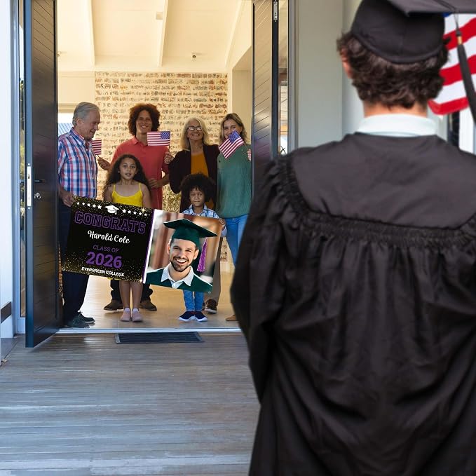 Graduation Banner Backdrop, Custom Class of 2026 - Image 6