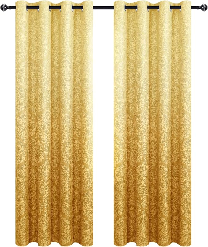 DWCN Fall Ombre Blackout Curtains - Image 9