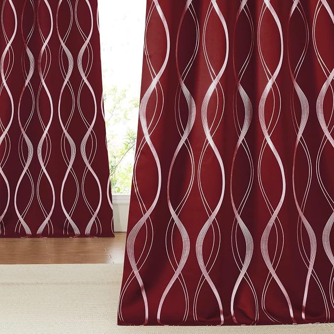 NICETOWN Blackout Curtains 84 inch Length 2 Panels Set, Noise Reducing Thermal - Image 7