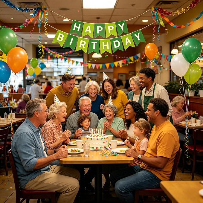Happy Birthday Banner Birthday Party Supplies - Image 4