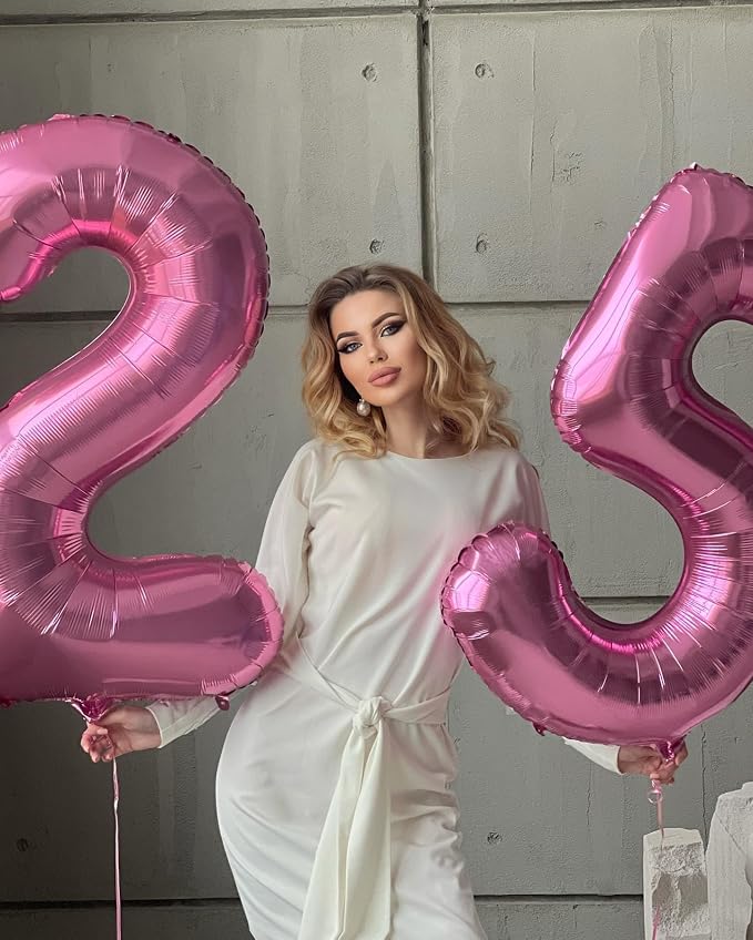 Pink Number 0 Balloon 40 Inch - Image 3