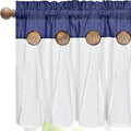 Farmhouse Valance Curtains, Boho Cotton Linen Kitchen Valances, Country Rod by FRAMICS