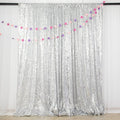 ShinyBeauty Silver Sequin Backdrop 10FTx10FT by ShinyBeauty