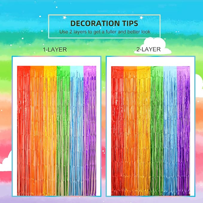 Rainbow Party Decorations, St. Patrick's, Pride Decor - Image 6