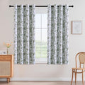 H.VERSAILTEX Blackout Curtains 63 Inch Length 2 Panels Set Floral Print Curtain by HVERSAILTEX
