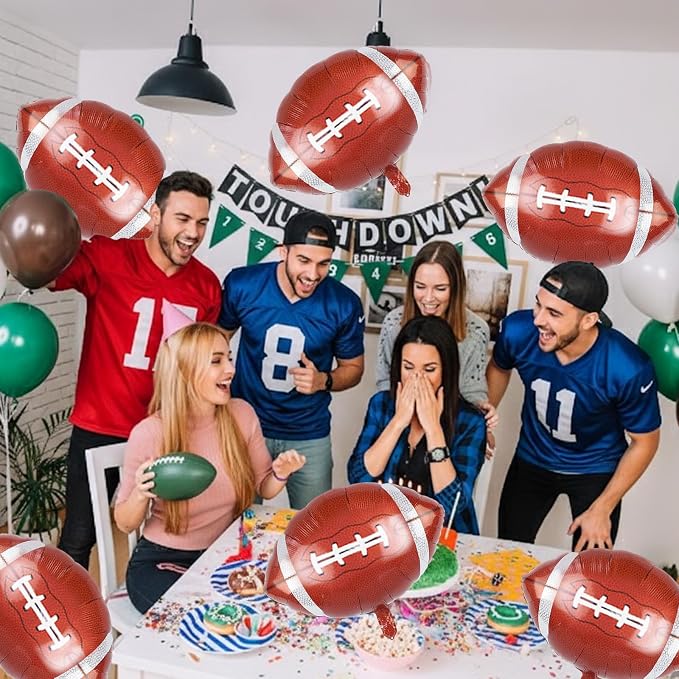 Biapian 26 Inch Football Balloons Set, Football Party Decorations - Image 7