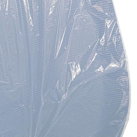 JMU 200Pcs Disposable Dental Half Chair Covers 32" x 32" Chair Clear Sleeve - Image 2