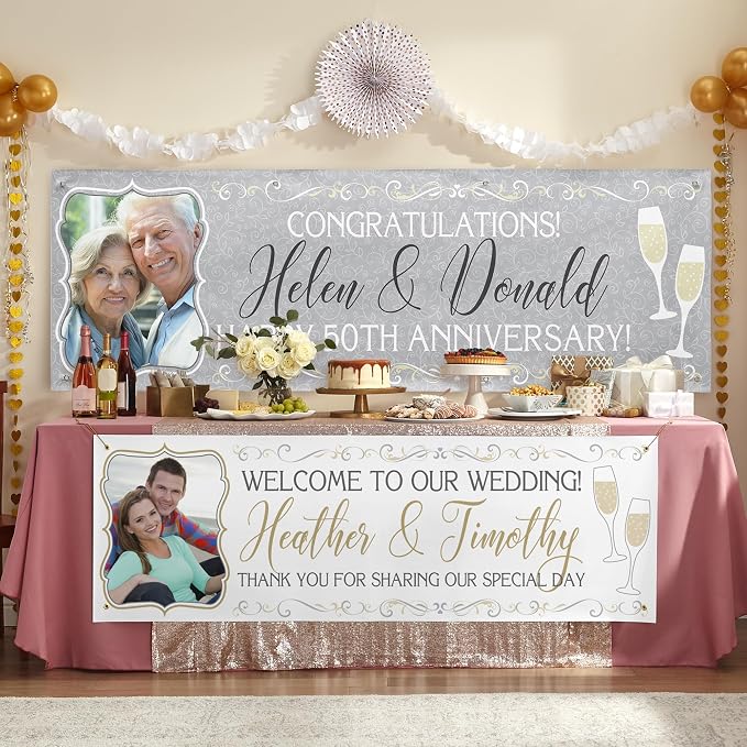 Let's Make Memories Personalized Photo Banner - Image 2