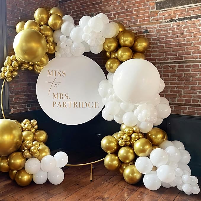 110pcs Gold Balloons 12 Inch Latex Balloon - Image 4