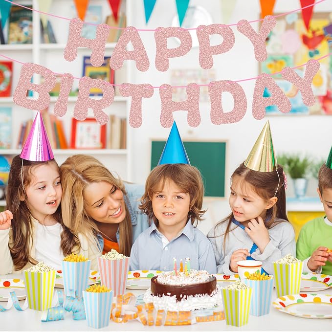 116PCS DIY Banner Customizable Birthday Banners Graduation Banner Custom Party - Image 6