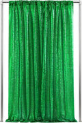 Green Sequin Backdrop Curtains-1 Panel 3FTx8FT Green Backdrop by SoarDream