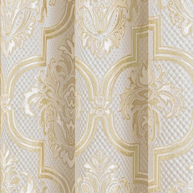Loom and Mill Elegant Damask Curtains - Image 6