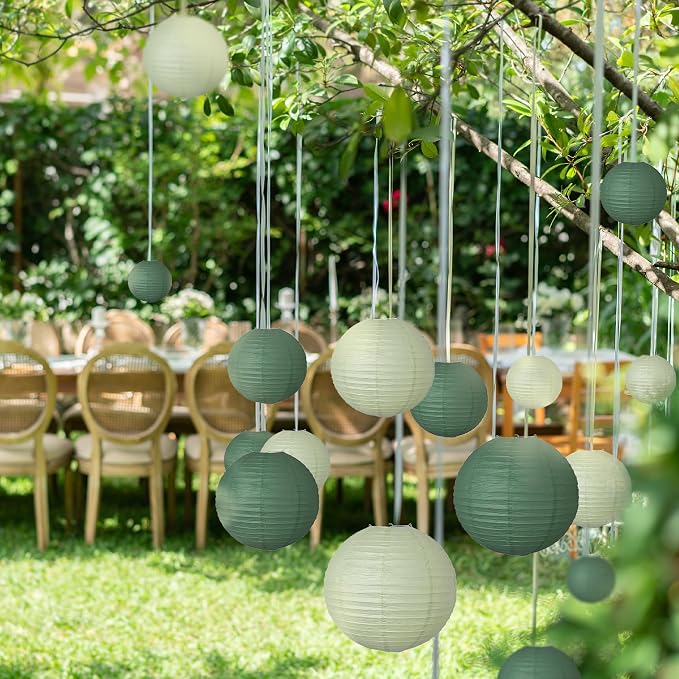 20Pcs Paper Lanterns Decorative - Image 8
