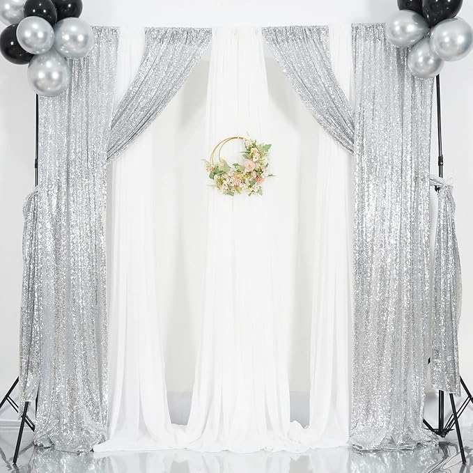 Poise3EHome Sequin Backdrop, Photography - Image 9