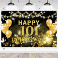 WeBenison Happy 101st Anniversary Backdrop 101st Wedding Anniversary by WeBenison