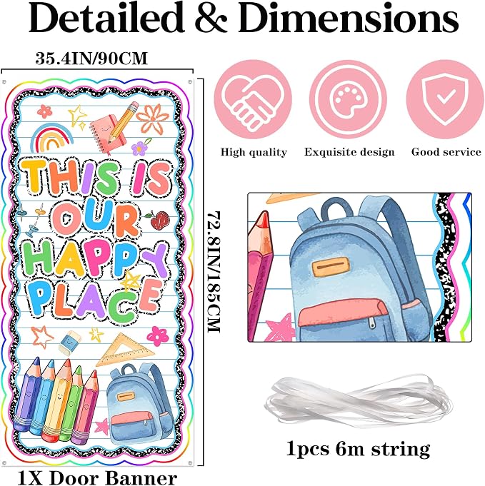 Back to School Door Banner - Image 2