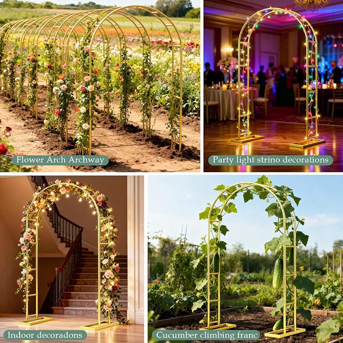 WellSign Balloon Arch Stand 7.2FTx4.3FT Trellis - Image 7