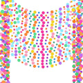 Outus 20 Pieces Colorful Circle Garland Banner Hanging Paper Dot Decorations by Outus