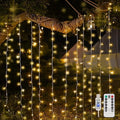 200 LED Curtain Lights Fairy Lights by SUDDUS