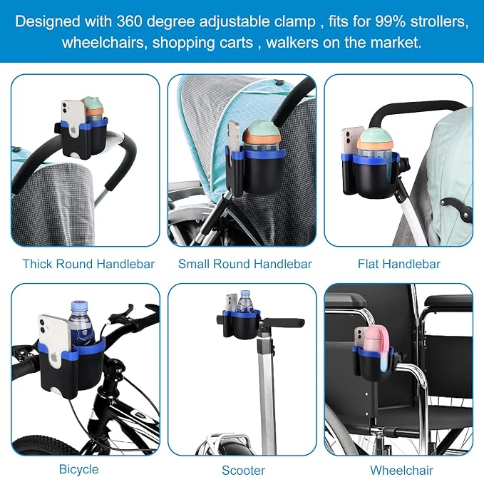 Accmor Stroller Cup Holder - Image 7