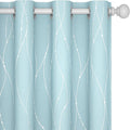 Deconovo Living Room Curtains 63 Inches Long, Thermal Insulated, Room Darkening by Unknown