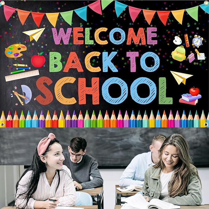 Welcome Back to School Banner 71x43 in - Image 5