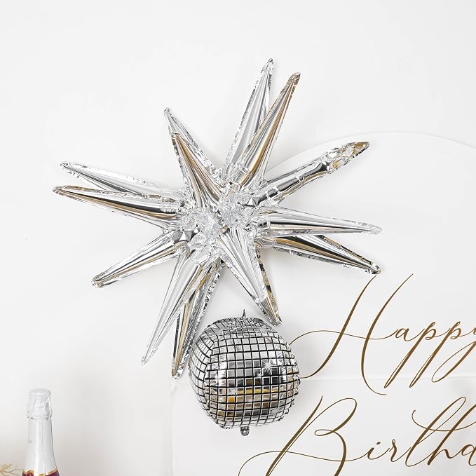 60pcs Gold and Silver Balloons, Metallic Pearl Silver Gold Balloons Clear - Image 4
