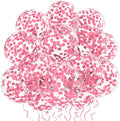 Pink Confetti Balloons by VHUWE