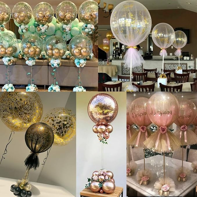 10 Sets Balloon Stick Stand, Holder - Image 2