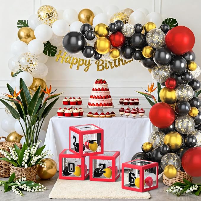 2026 Graduation Party Decorations, HYMENEX Set of 4 Graduation Boxes - Image 7