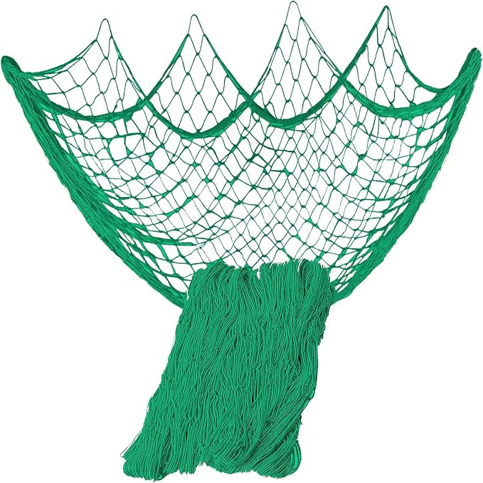 79 x 59 inch Nature Fish Net Wall Decoration by Rosoz