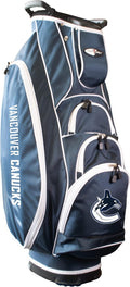 Team Golf NHL Vancouver Canucks Albatross Golf Bag Lightweight, 10-Way Club Divider, Spring Action Stand, Insulated Cooler Pocket, Velcro Glove and Umbrella Holder & Lift Assist Handles