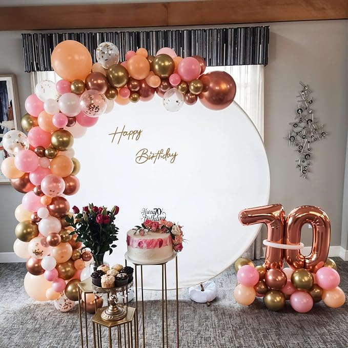 Rose Gold Balloons - Image 6