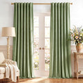 Retro Green Velvet Curtains by StangH