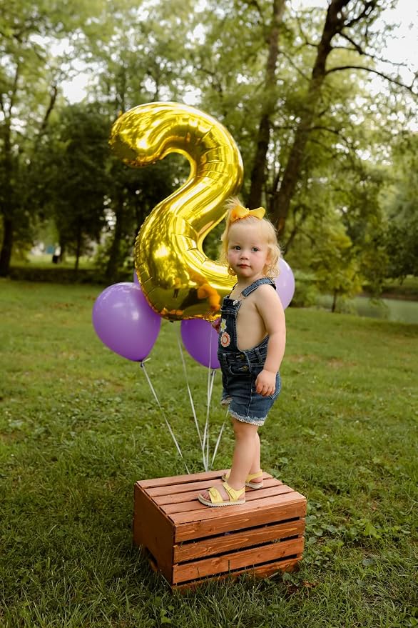 Gold 80 Balloon - Image 7