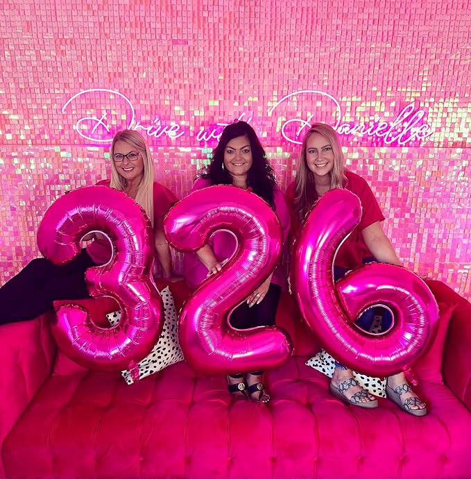 Hot Pink 19 Balloon - Image 4