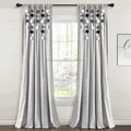 Lush Decor Boho Pom Pom Tassel Linen Textured Window Curtain Panel, Single 52" by LushDecor