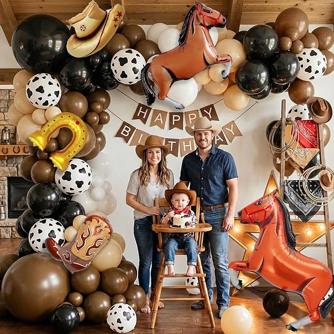 170pcs Western Cowboy Balloon Garland Arch Kit - Image 6