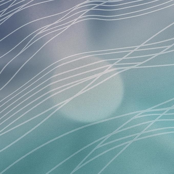 Navy Blue and Teal Ombre Blackout Curtains - Image 8