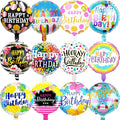 HILAVO 36PCS Happy Birthday Foil Balloons by HILAVO