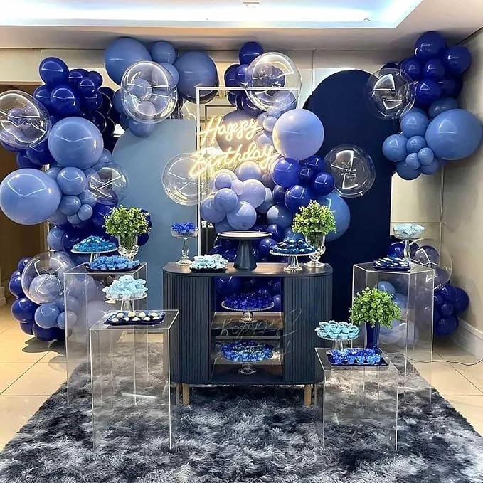 18 Inch Klein Blue Balloons, Baby Shower, Birthday Party and Event Decoration - Image 3