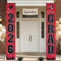 OLANRUN 2026 Graduation Decorations, Graduation Banner Red Class of 2026 by OLANRUN