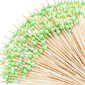 Reallnaive 300 Pcs Cocktail Pick Pearl Fancy Toothpick by Unknown