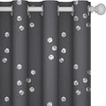 Deconovo Blackout Curtains, Dark Grey Thermal Insulated Grommet Drapes by Unknown