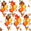 Civaner Thanksgiving Turkey Party Balloons Stand Kit 6 Sets, 36 Latex & 6 Foil by Civaner