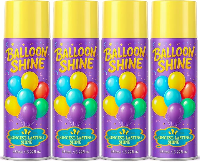 Balloon Shine Spray 15 oz : Silicone High Gloss by BERIOVE