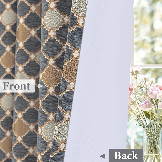 Loom and Mill Elegant Chenille Curtains - Image 4