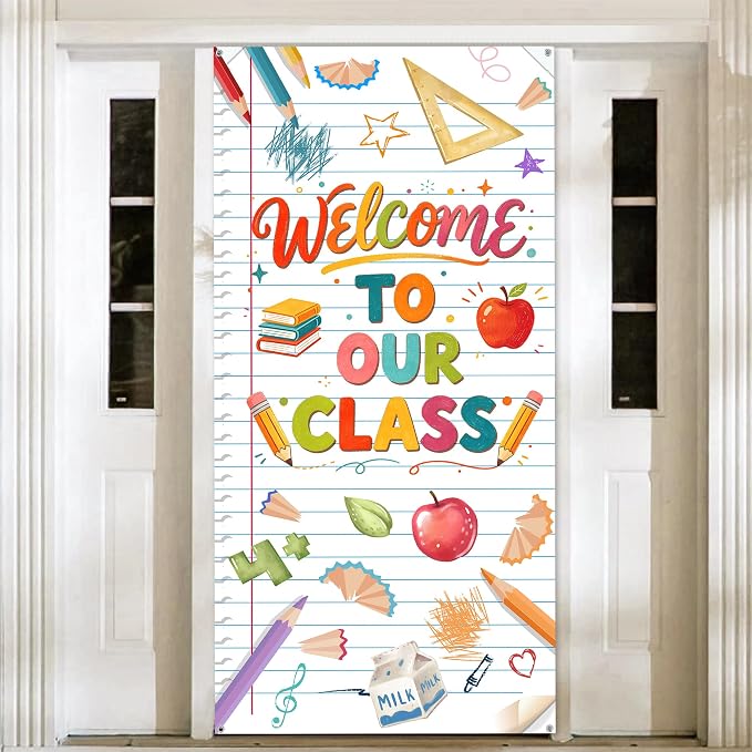 Back to School Door Banner by VeyoCraft