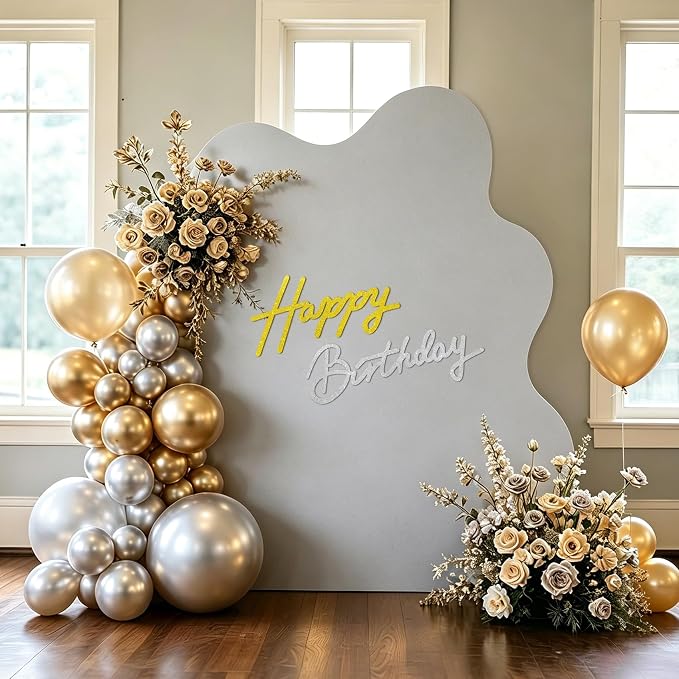 TONIFUL Happy Birthday Sign for Backdrop - Image 4